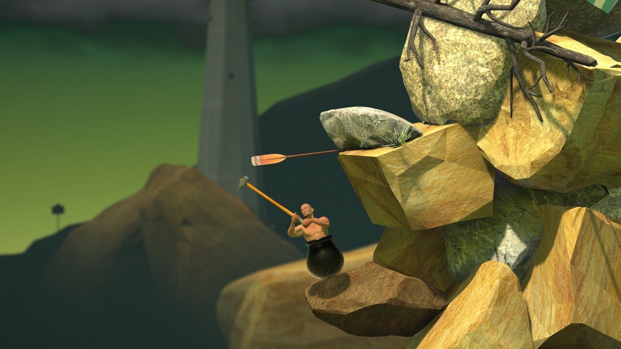 Getting Over It with Bennett Foddy - Trò chơi platform được phát triển bởi Bennett Foddy